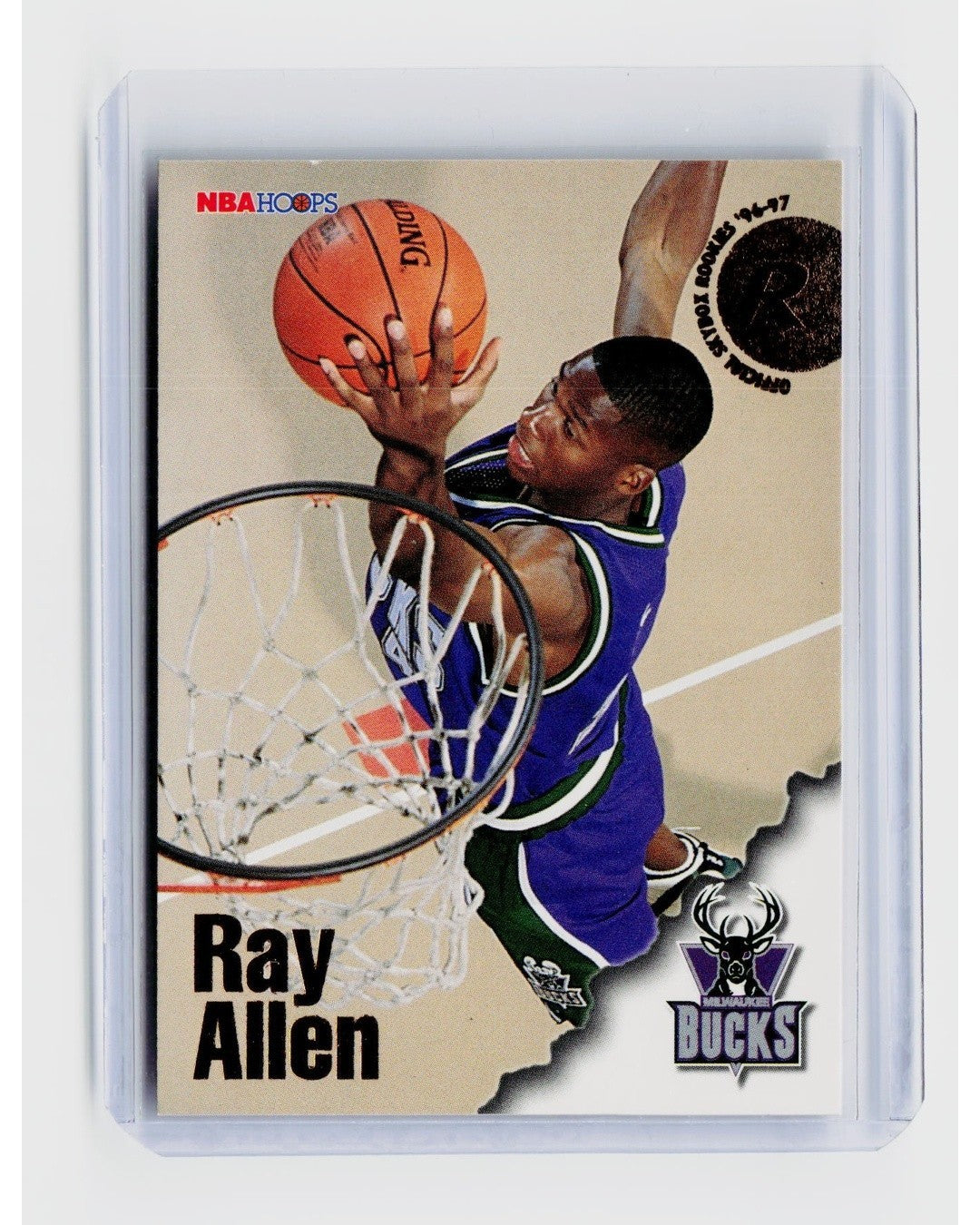 1996 97 NBA Hoops   Rookies Ray Allen #279 (RC)0