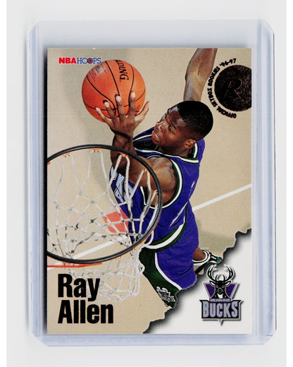 1996 97 NBA Hoops   Rookies Ray Allen #279 (RC)0