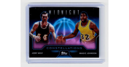 2023-24 Topps Midnight - Constellations Magic Johnson, Jerry West #C-80