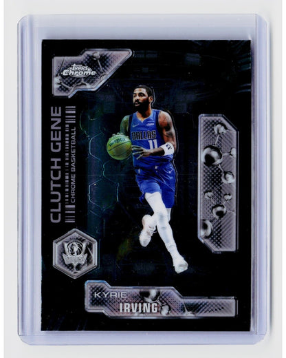 2025-26 Topps Chrome - Clutch Gene Kyrie Irving #CG-60