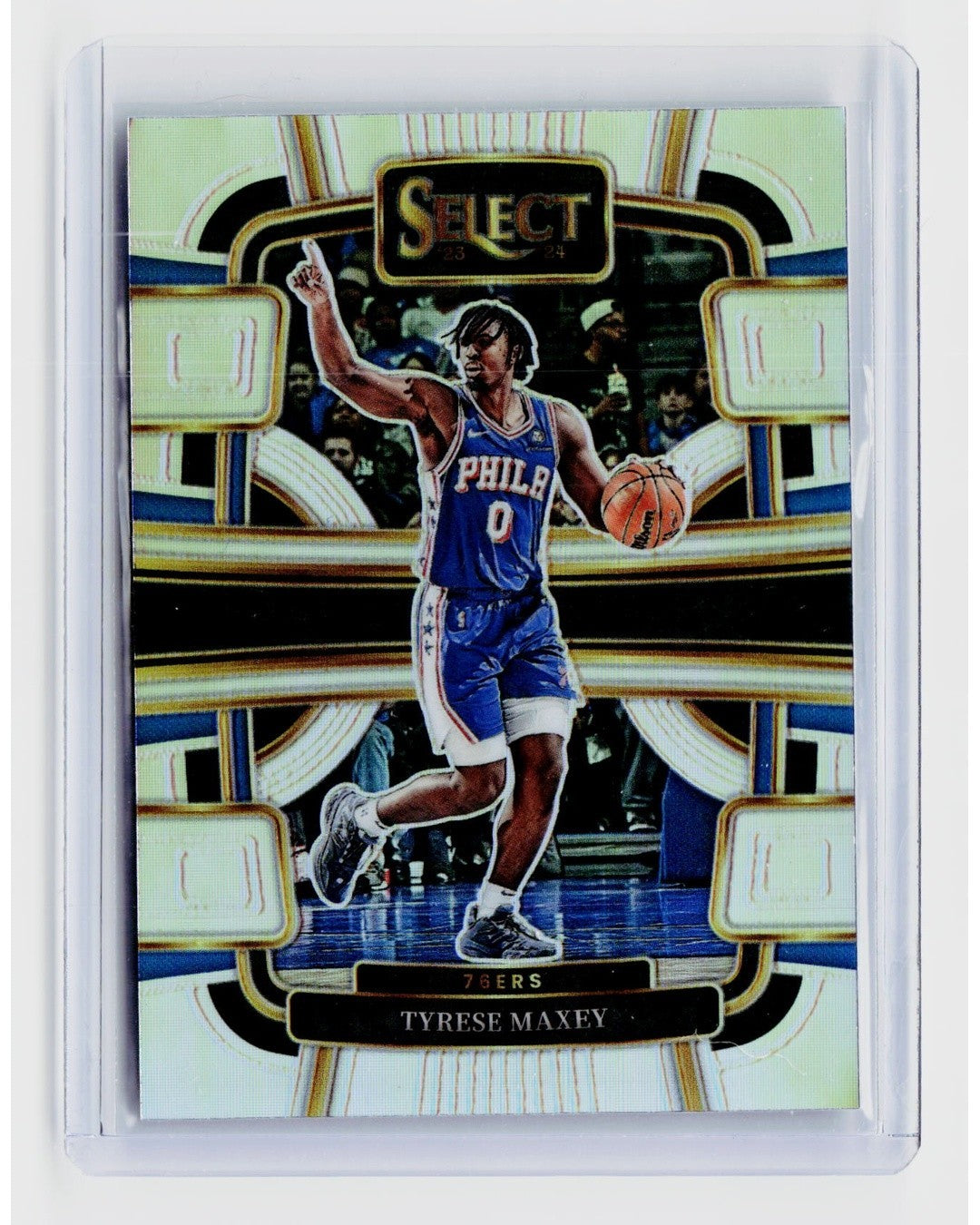 2023 24 Panini Select Concourse Tyrese Maxey Prizm #440