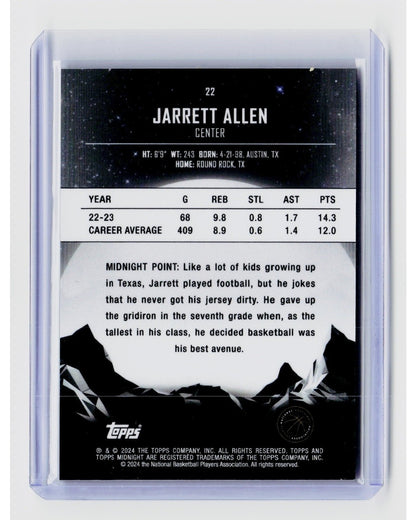 2023-24 Topps Midnight - Jarrett Allen #221