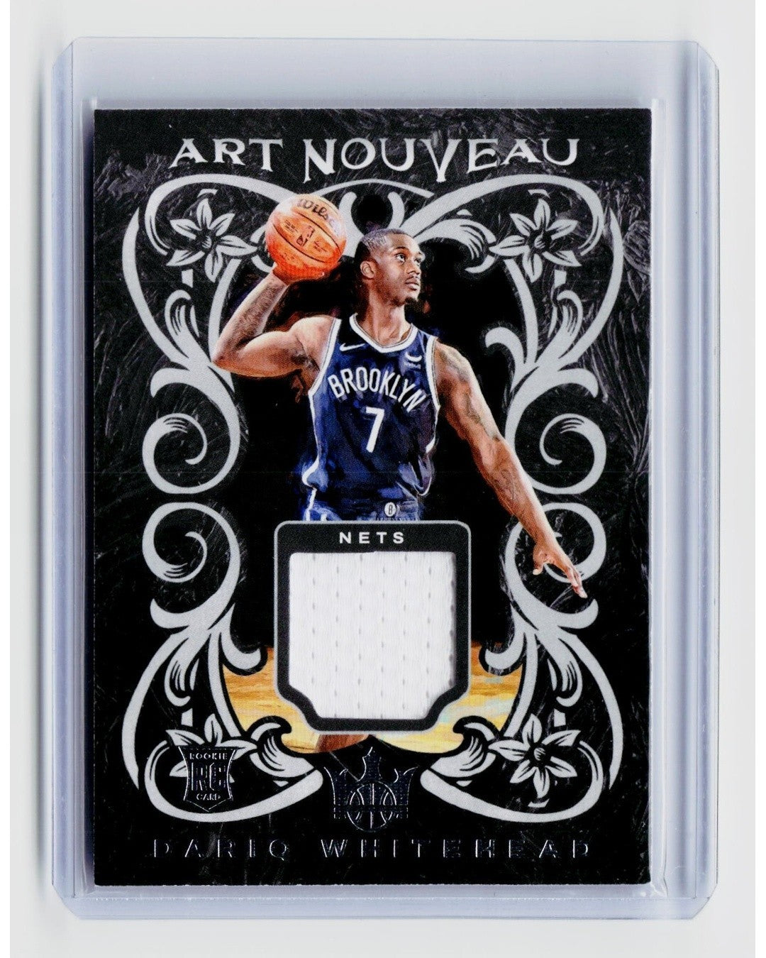 2023-24 Panini Court Kings - Art Nouveau Dariq Whitehead #AN-DRQ (MEM, RC)0