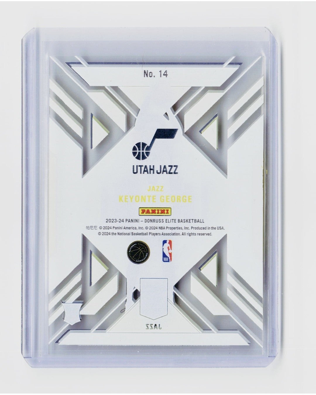 2023-24 Panini Donruss Elite - Keyonte George RC Clarity1