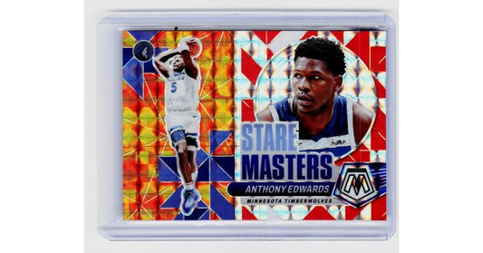2023-24 Panini Mosaic Stare Masters Anthony Edwards Mosaic Prizm #170