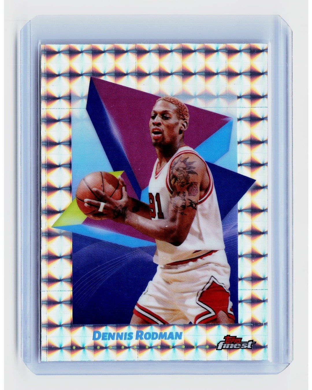 2024-25 Topps Finest - Common Dennis Rodman #15 X-Fractor0