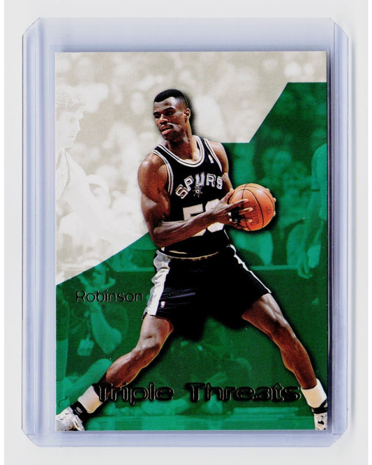 1996-97 Skybox Premium - Triple Threats David Robinson #TT60