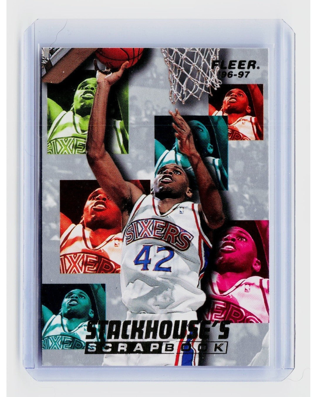1996 97 Fleer   Stackhouse's Scrapbook Jerry Stackhouse #S 100