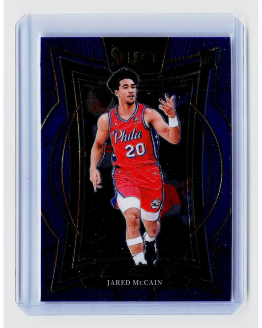 2024-25 Panini Select - Concourse Jared McCain #82 Blue (RC)0