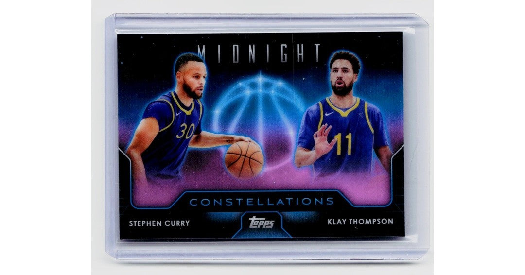 2023 24 Topps Midnight   Constellations Stephen Curry, Klay Thompson #C 200