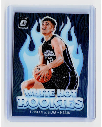 2024-25 Panini Donruss Optic - White Hot Rookies Tristan da Silva #7 (RC) Prizm0