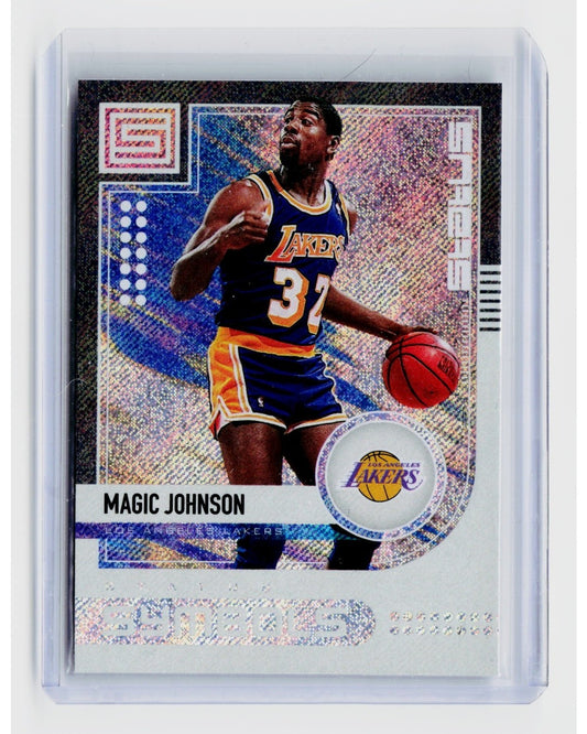 2019 20 Panini Status   Tmall Status Symbols Magic Johnson #140