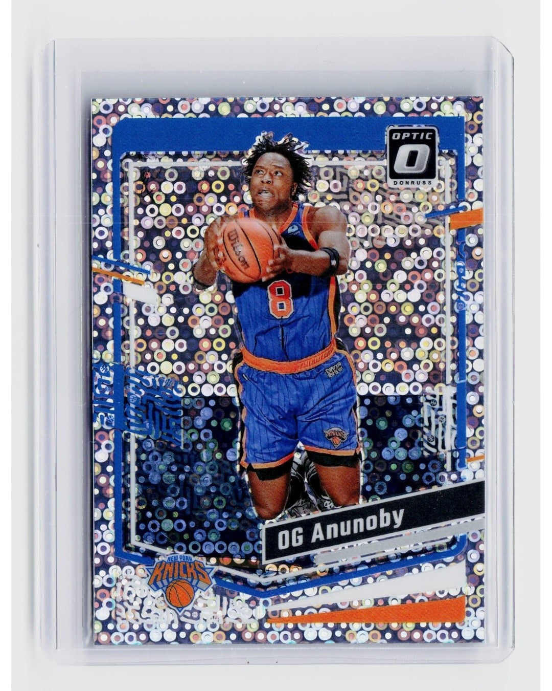 2023 24 Panini Donruss Optic   OG Anunoby #191 Fast Break Holo Prizm0