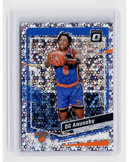 2023 24 Panini Donruss Optic   OG Anunoby #191 Fast Break Holo Prizm0