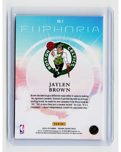 2024-25 Panini Origins - Euphoria Jaylen Brown #21