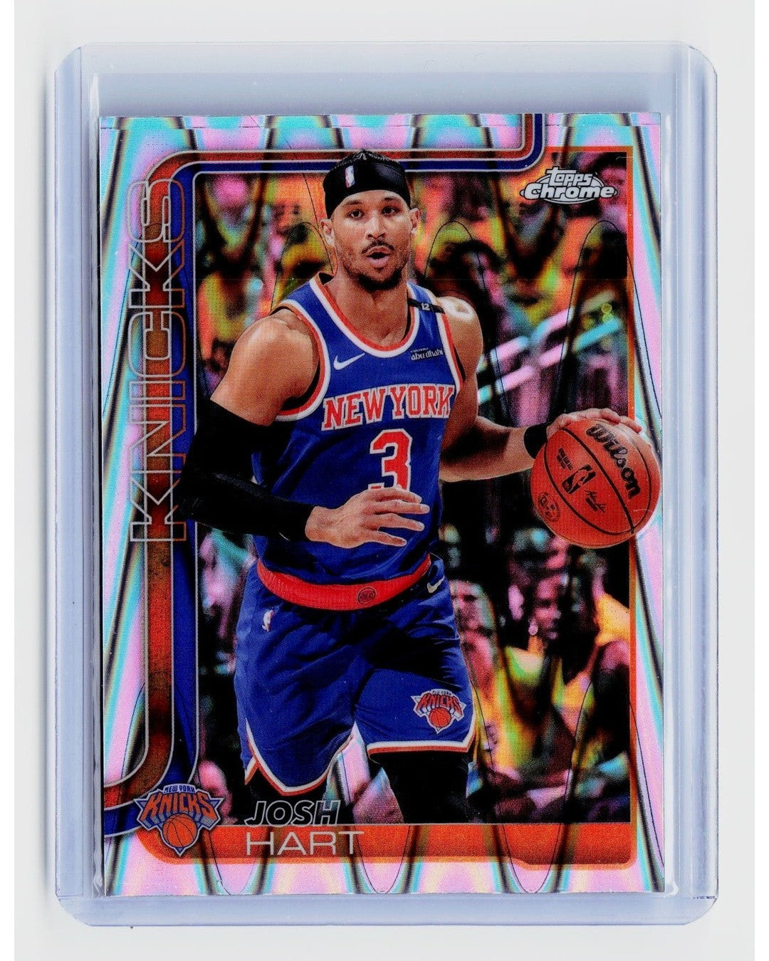 2025-26 Topps Chrome - Josh Hart #160 RayWave Refractor0