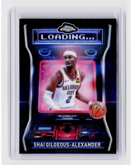 2025-26 Topps Chrome - Loading… Shai Gilgeous-Alexander #LD-10