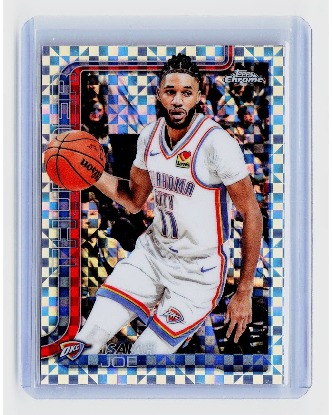 2025-26 Topps Chrome - Isaiah Joe #121 Geometric X-Fractor0