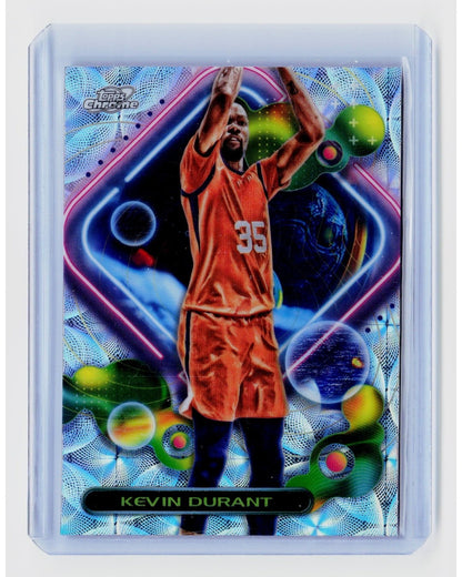 2023-24 Topps Cosmic Chrome - Kevin Durant #101 Nucleus Refractor0