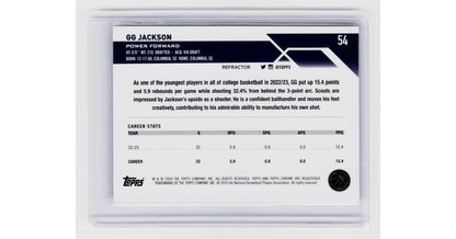 2023-24 Topps Chrome GG Jackson RC Refractor #541