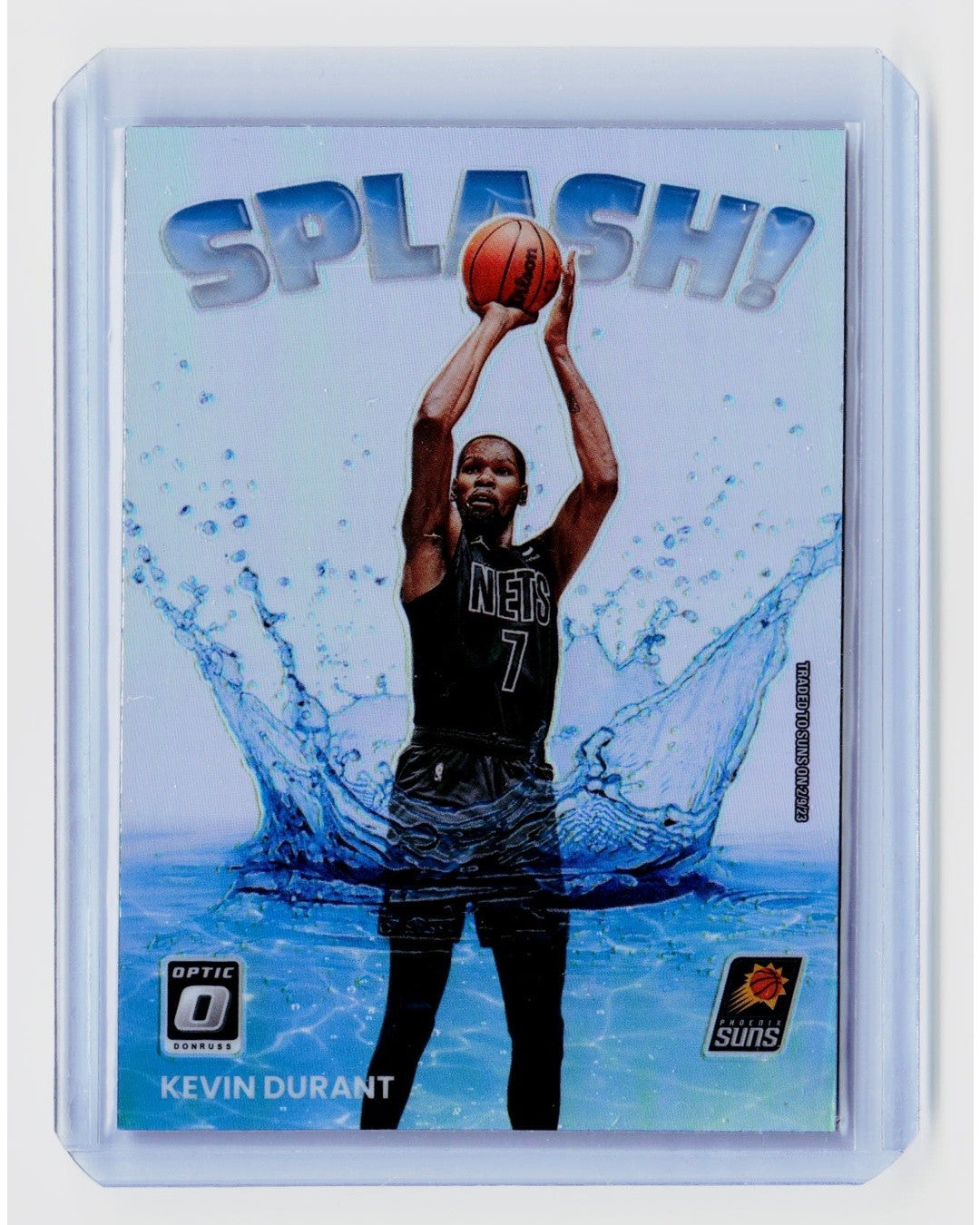 2022-23 Panini Donruss Optic - Splash! Kevin Durant #4 Silver Prizm0