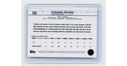 2024-25 Topps Chrome - Kyshawn George #158 (RC)1