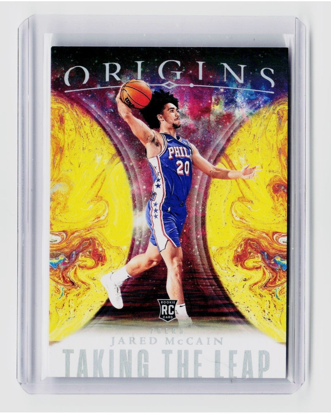 2024-25 Panini Origins - Taking the Leap Jared McCain #9 (RC)0