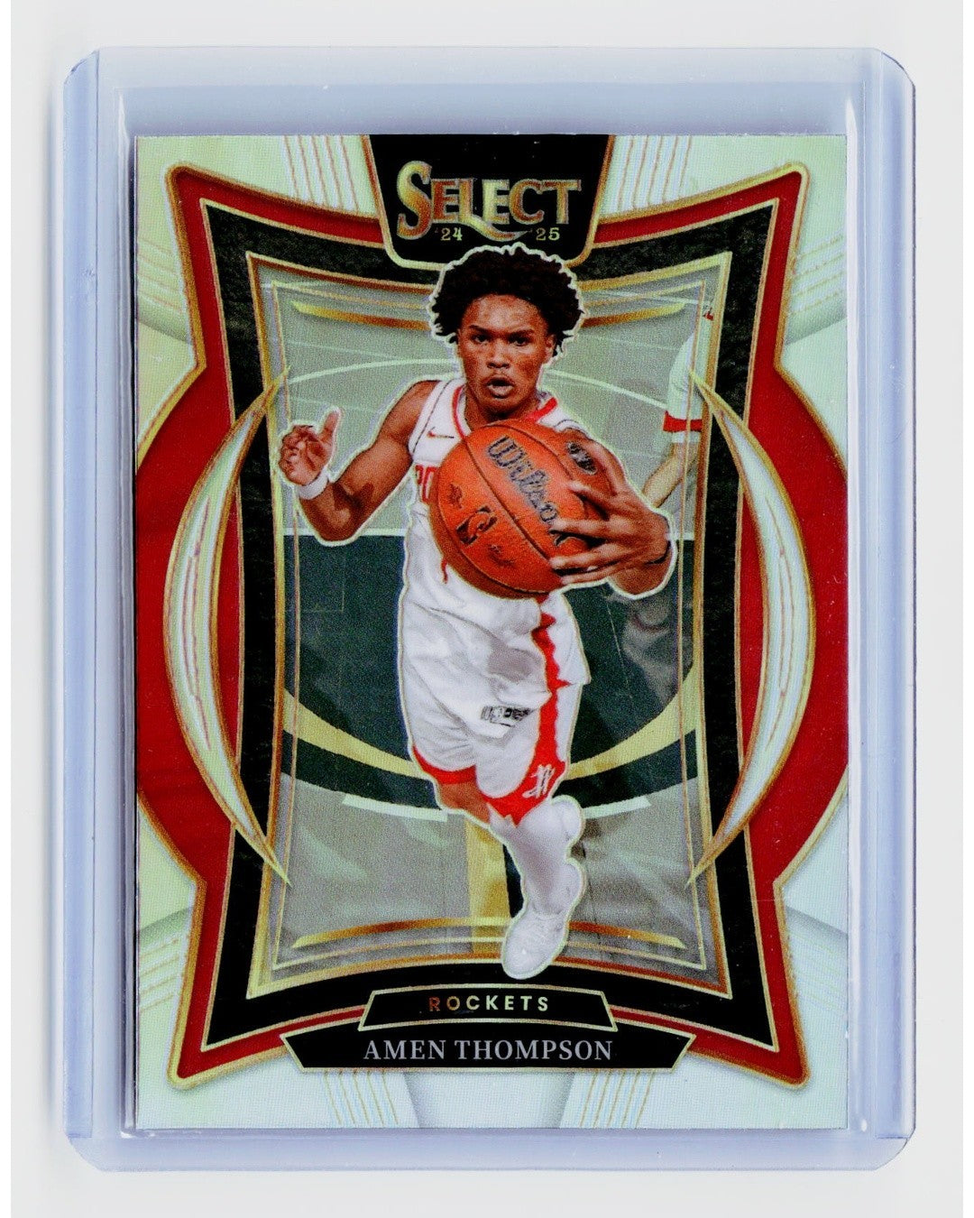 2024-25 Panini Select - Concourse Amen Thompson #59 Silver Prizm0