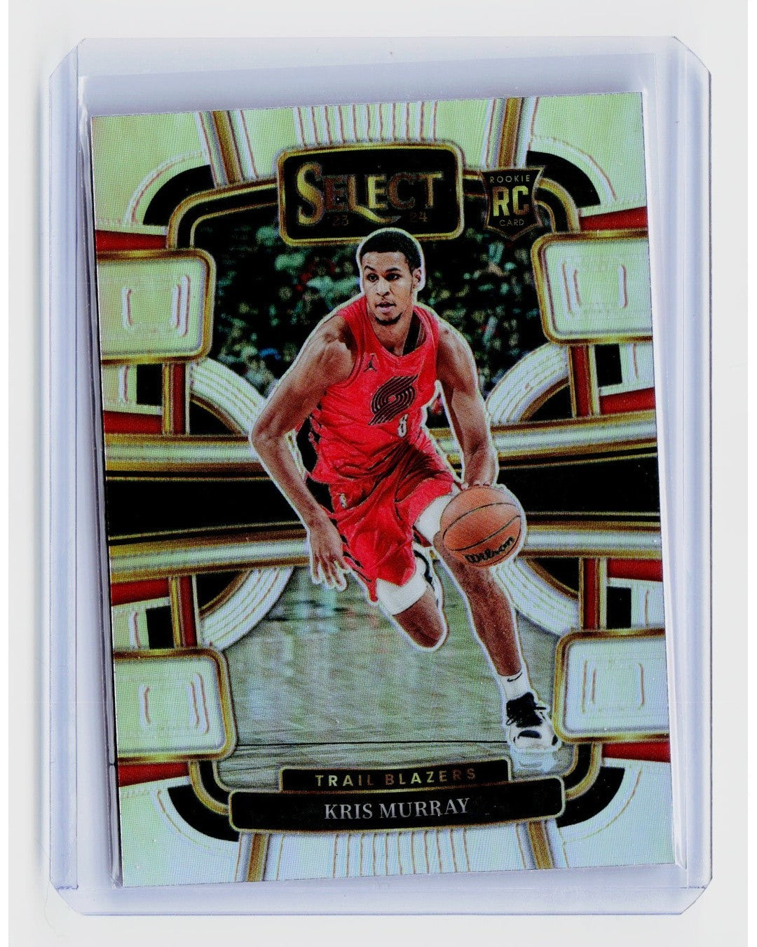 2023-24 Panini Select - Concourse Kris Murray #91 Silver Prizm (RC)0