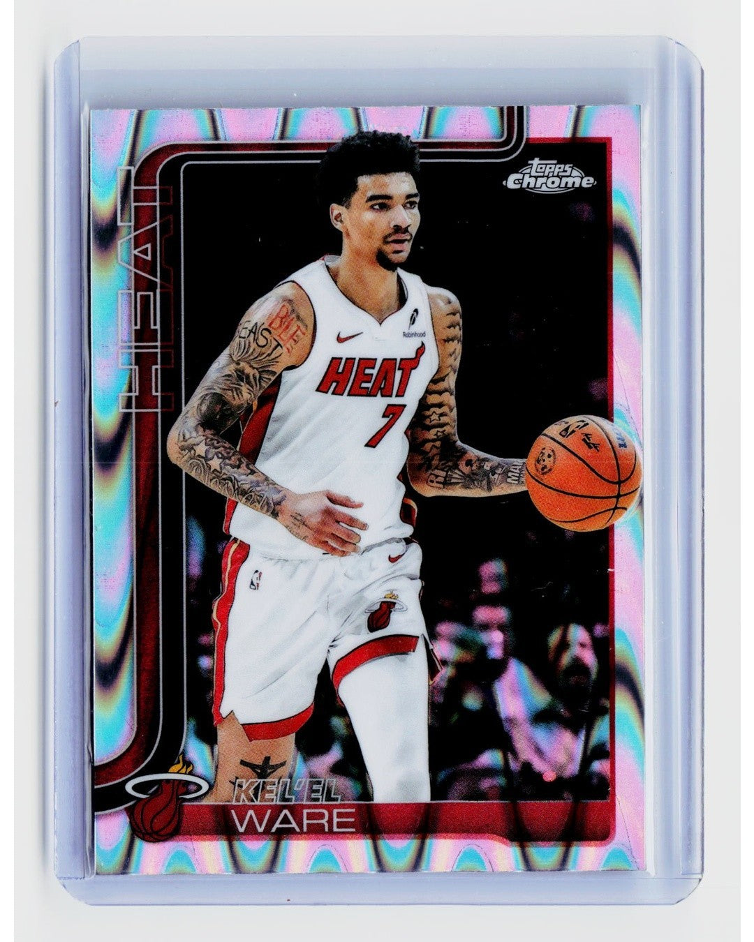 2025-26 Topps Chrome - Kel'el Ware #129 RayWave Refractor0
