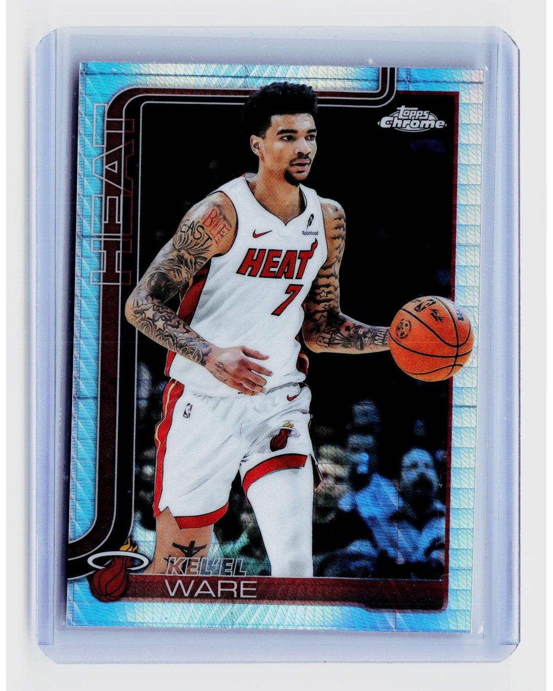 2025-26 Topps Chrome - Kel'el Ware #129 Prism Refractor0