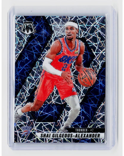 2024-25 Panini Mosaic Shai Gilgeous-Alexander Geometric Prizm #380