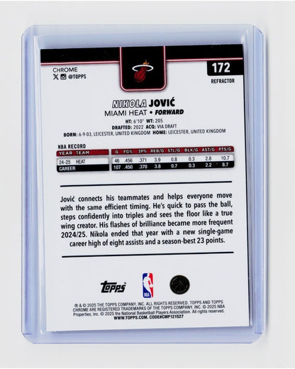 2025-26 Topps Chrome - Nikola Jokić #172 Refractor1