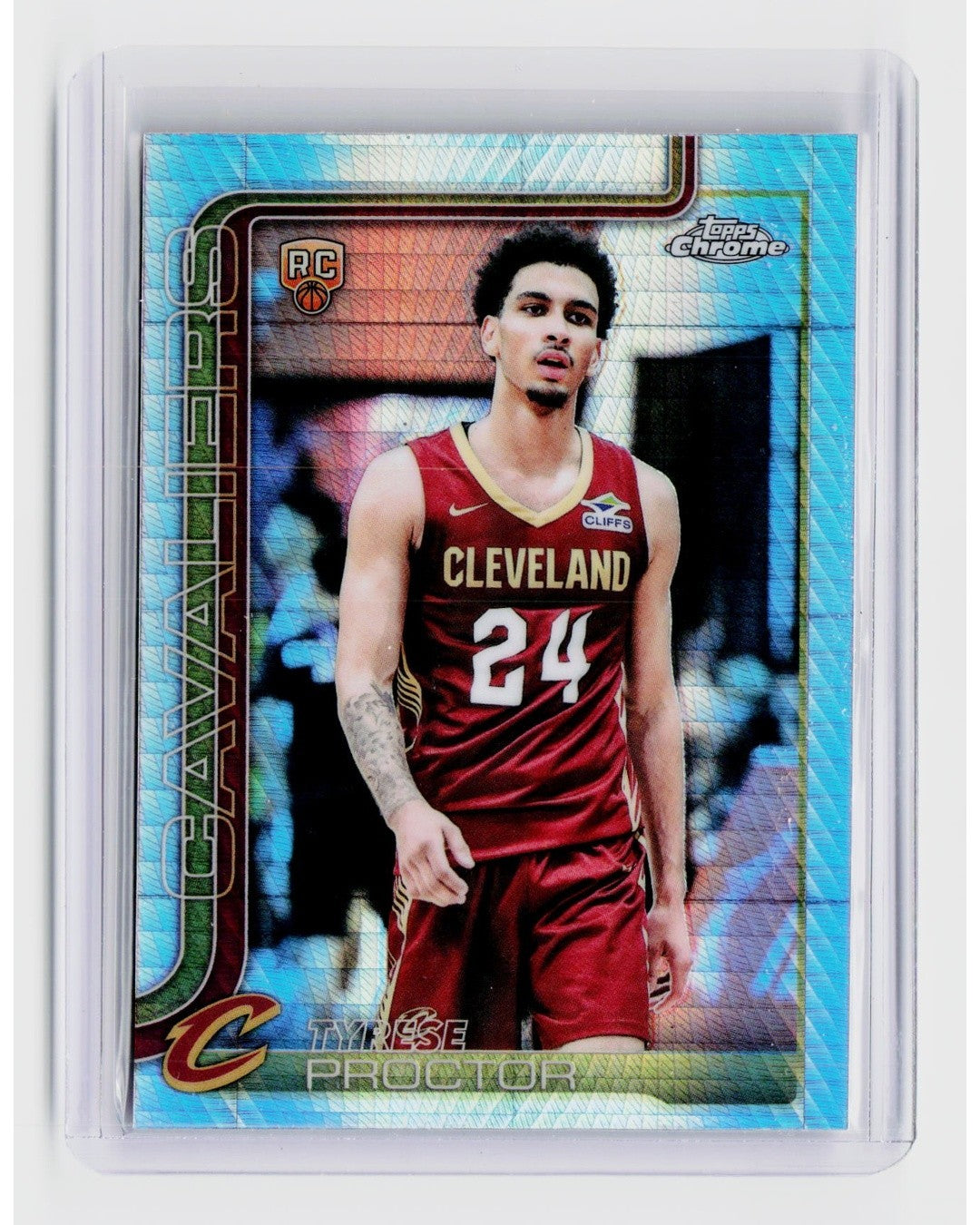 2025-26 Topps Chrome Tyrese Proctor RC X-Fractor #3000