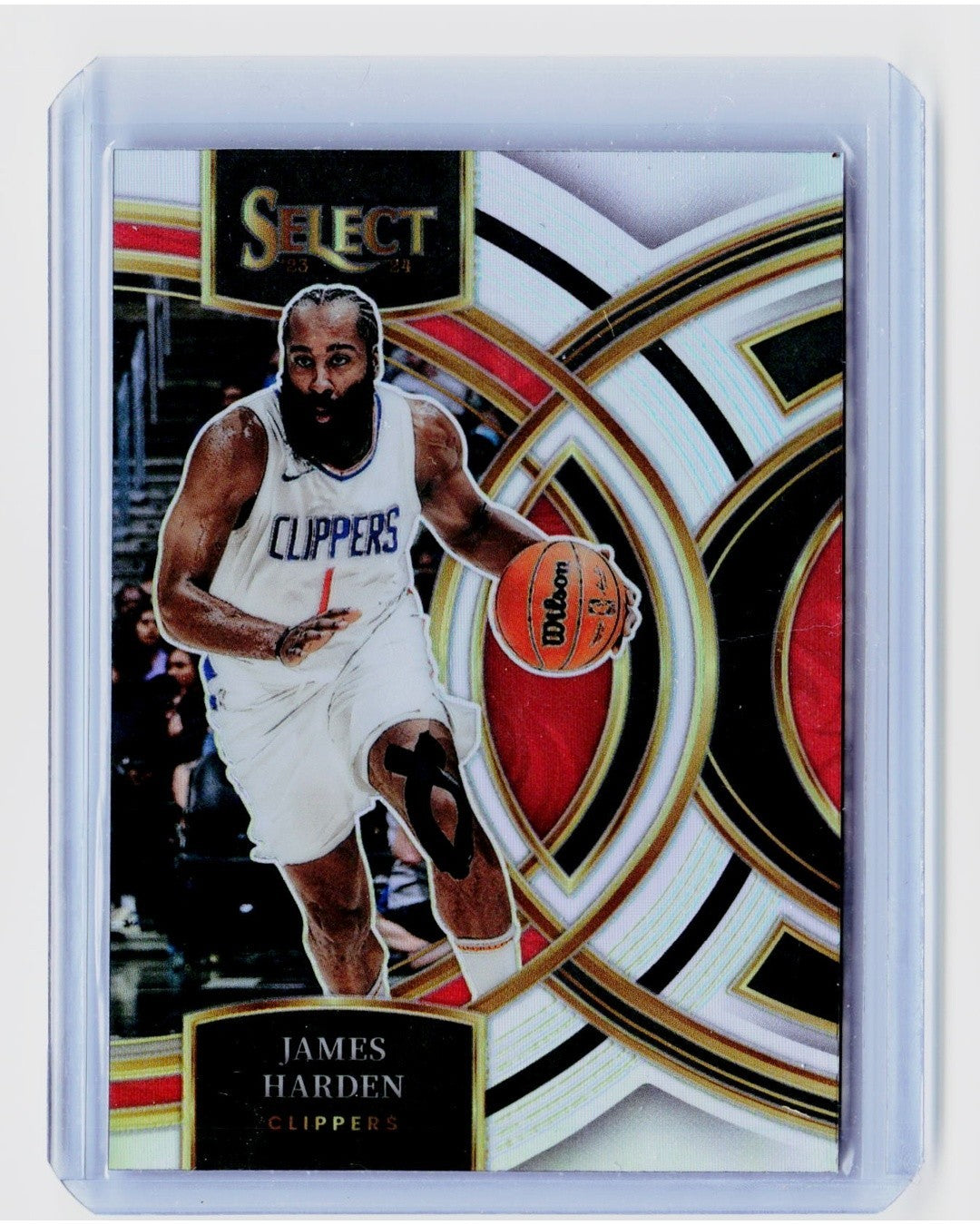 2023-24 Panini Select - Premier Level James Harden #137 Silver Prizm0