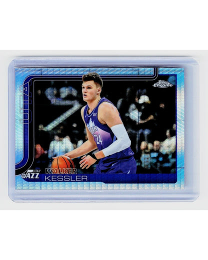 2025-26 Topps Chrome - Walker Kessler #205 Prism Refractor0
