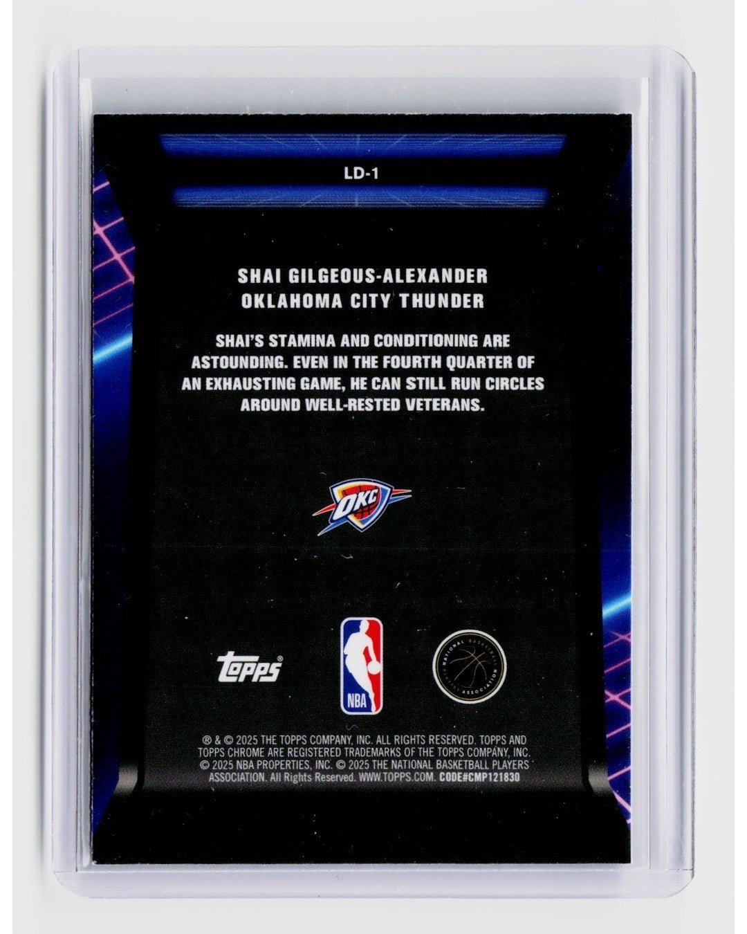 2025-26 Topps Chrome - Loading… Shai Gilgeous-Alexander #LD-11