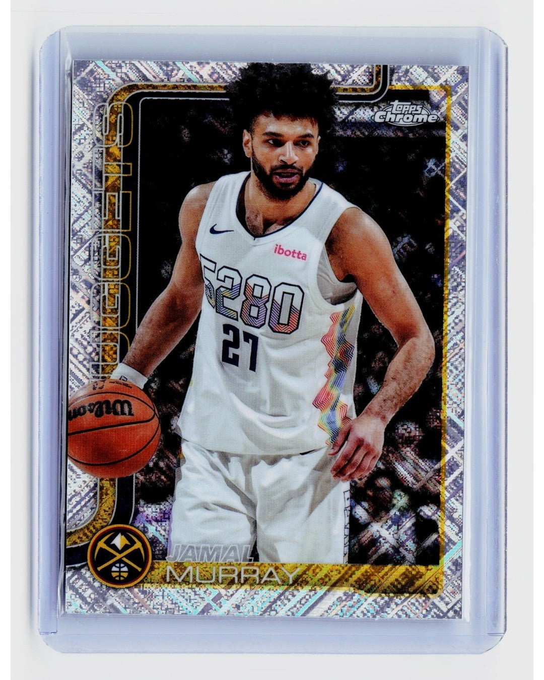 2025-26 Topps Chrome Jamal Murray #55 Skylight Refractor0