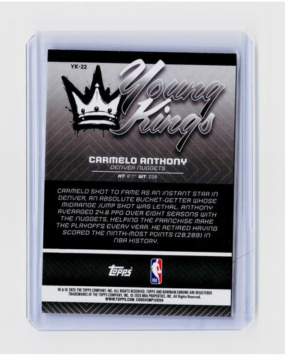 2025-26 Bowman - Young Kings Carmelo Anthony #YK-221