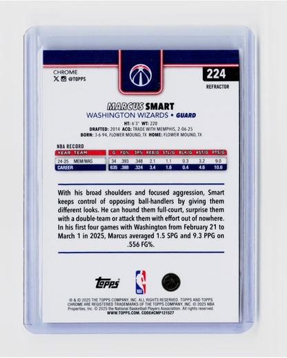 2025-26 Topps Chrome Marcus Smart Refractor #2241