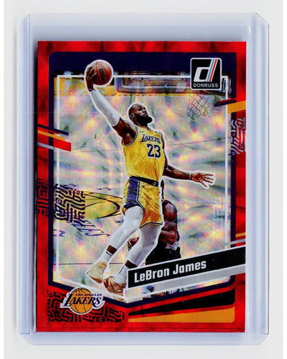 2023-24 Panini Donruss - LeBron James #2 Red0