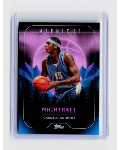 2023-24 Topps Midnight - Nightball Carmelo Anthony #NB-7 SSP0