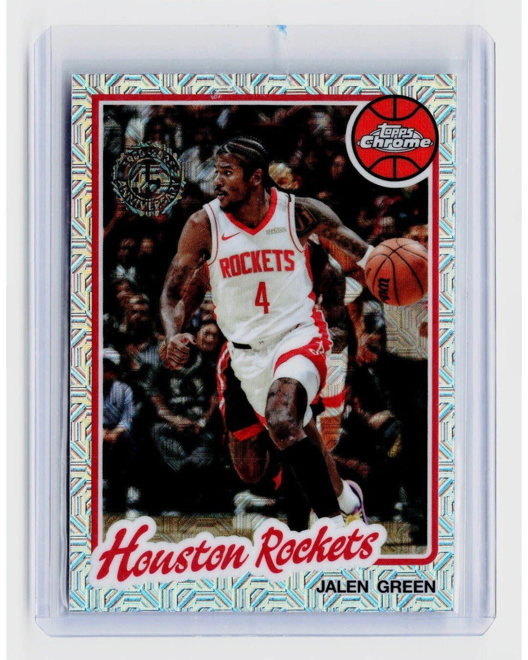 2025-26 Topps - 1980-81 Topps Chrome Silver Pack Mojo Jalen Green #TC-JG0