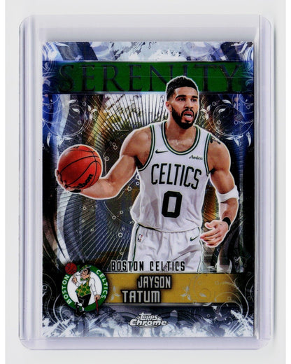 2025-26 Topps Chrome - Serenity Jayson Tatum #SY-70