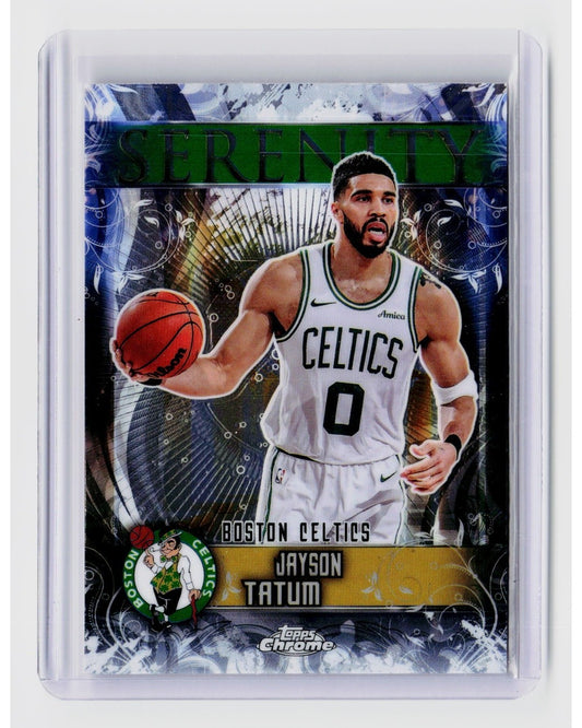 2025-26 Topps Chrome - Serenity Jayson Tatum #SY-70