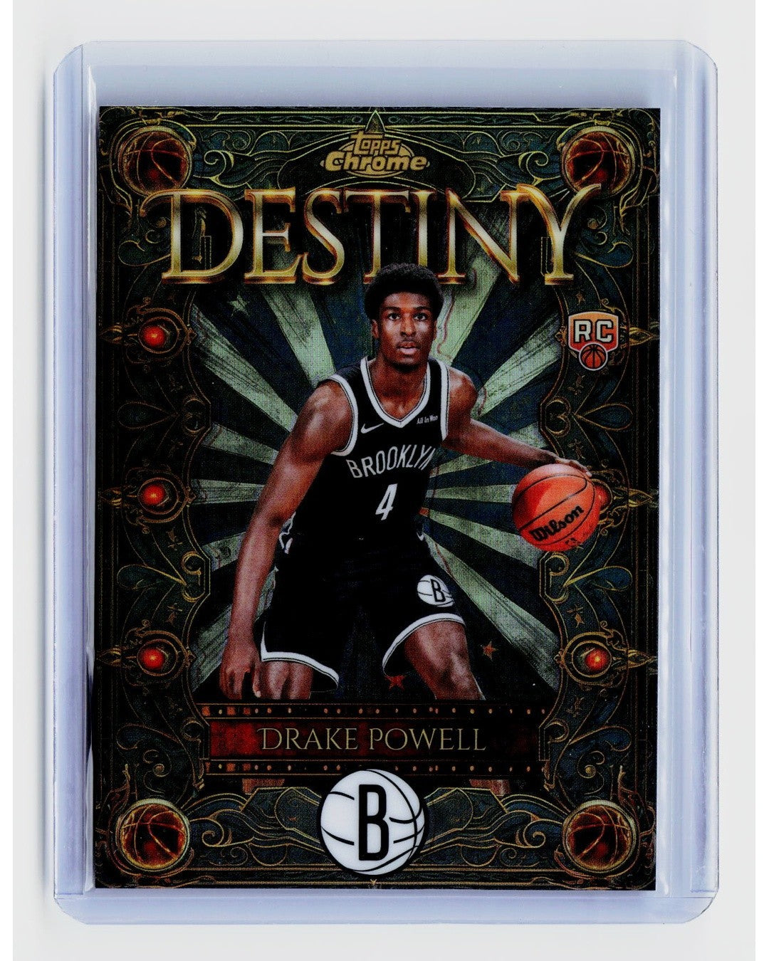 2025-26 Topps Chrome - Destiny Drake Powell #D-18 Refractor (RC)0