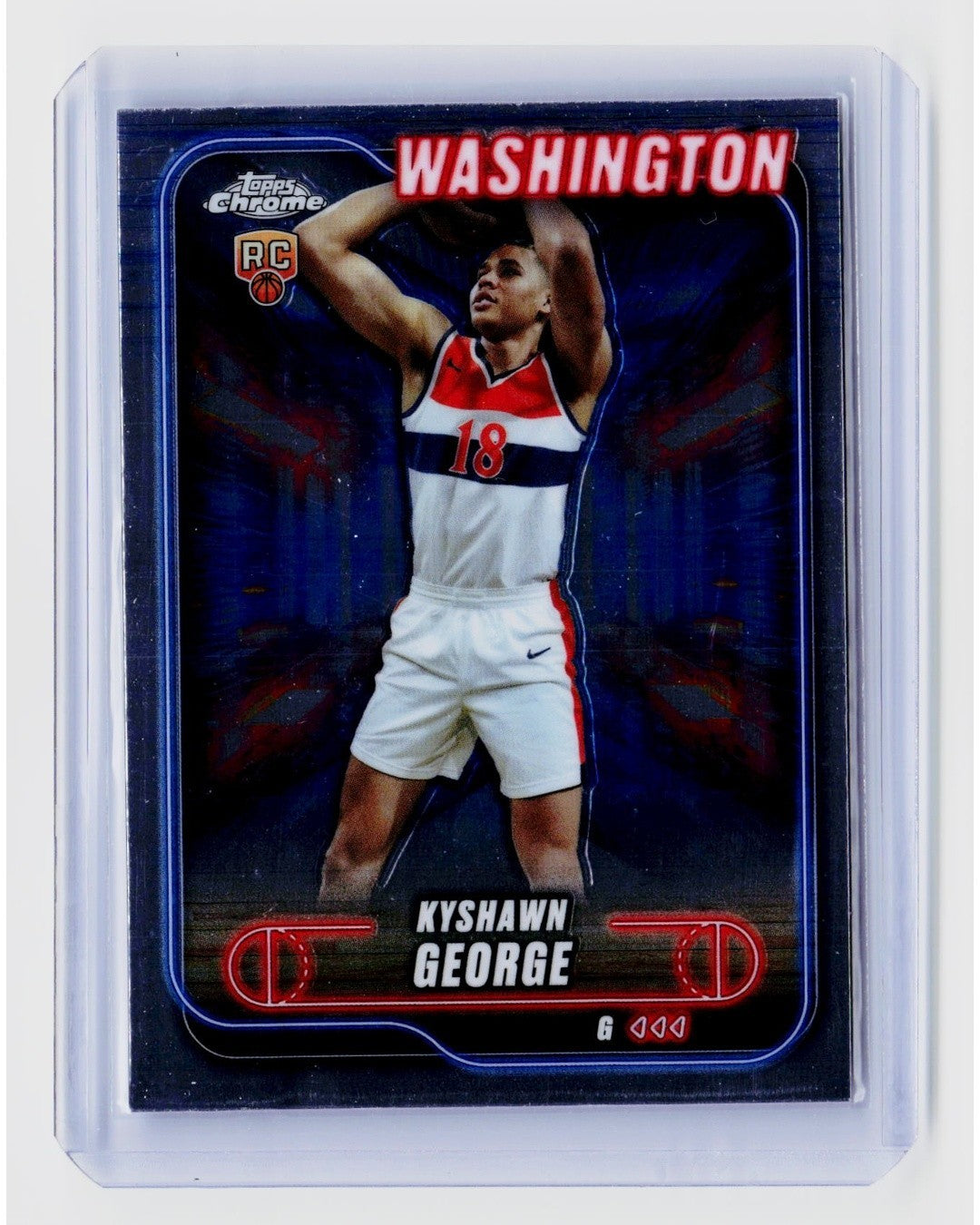 2024-25 Topps Chrome - Kyshawn George #158 (RC)0