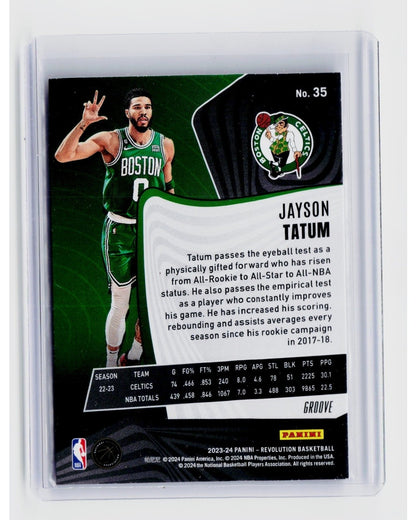 2023-24 Panini Revolution - Jayson Tatum #35 Groove1