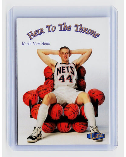 1997 98 Fleer Ultra   Heir to the Throne Keith Van Horn #15 HT (RC)0