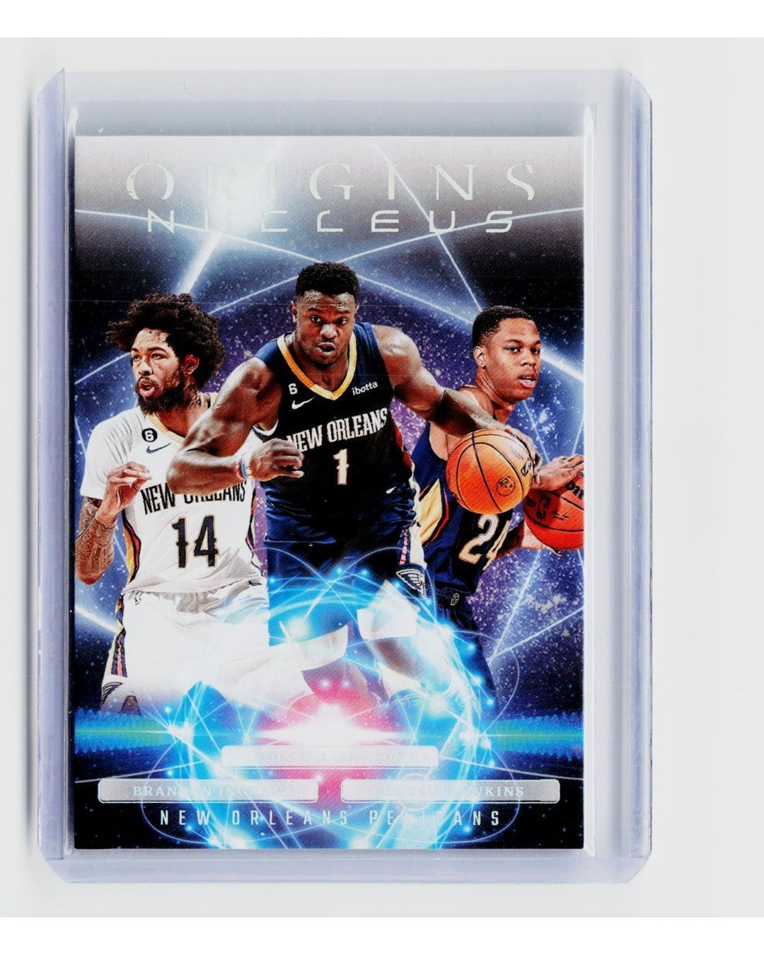 2023-24 Panini Origins - Nucleus Zion Williamson, Brandon Ingram, Jordan Hawkins0